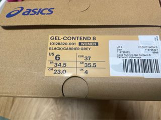 Sapatilhas Asics Gel Pretas Novas Originais