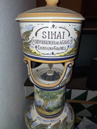 Filtro de agua antiguo SINAI