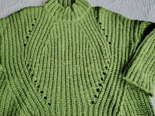 Jersey de lana verde talla única