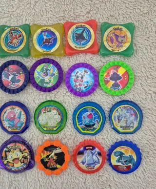 Lote Tazos Pokémon Variados 1