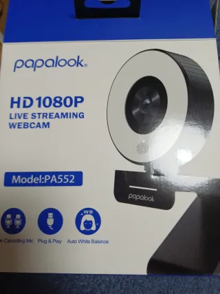 Webcam Papalook HD 1080P PA552
