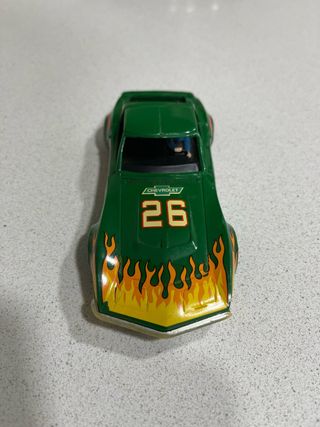 Carrocería Corvette Scalextric Verde Llamas 26
