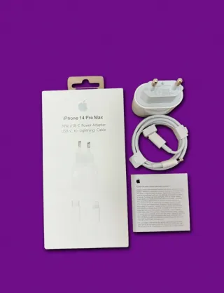 Caricatore Apple 20 W con cavo USB-C a Lightning