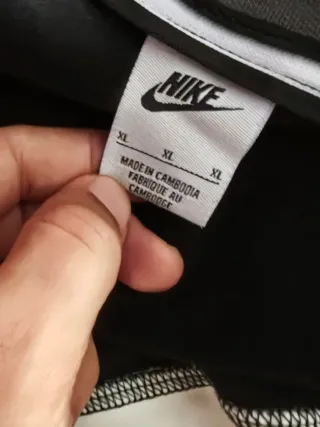 Chándal Nike Tech Fleece Gris Negro Blanco