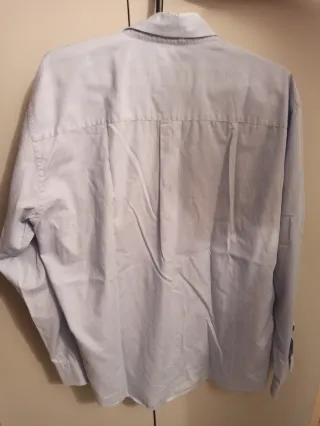 Camisa Burberry Hombre Azul Talla L