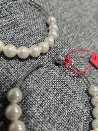 Pendientes Aro Majorica Perlas Blancas