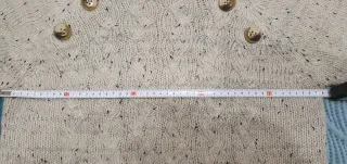 Jersey jaspeado con botones y coderas