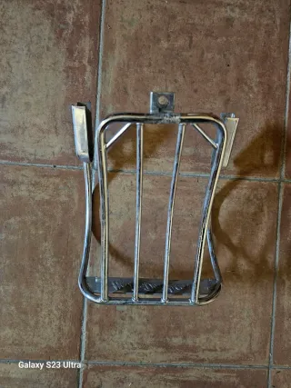 Porta bultos Harley Davidson Cromado