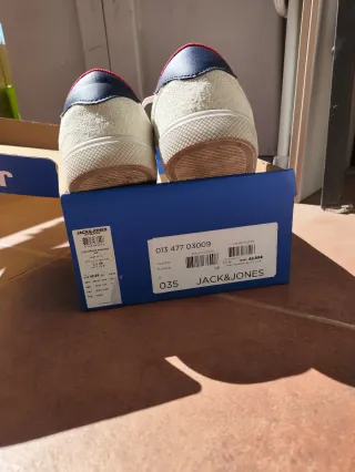 Zapatillas Jack & Jones Blancas Talla 35