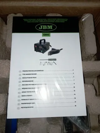 Máquina para Rallar Neumáticos JBM 52643