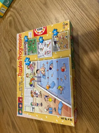 Puzzles EDUCA Progressive 12-16-20-25 piezas
