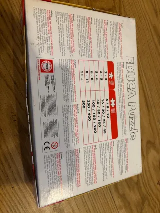 Puzzles EDUCA Progressive 12-16-20-25 piezas