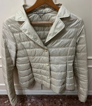 Chaqueta plumífero Liu Jo beige