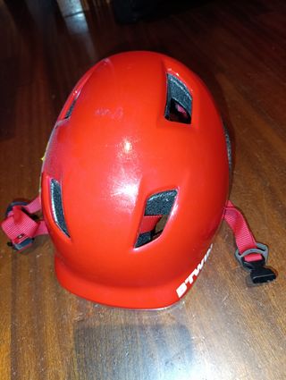 Casco Btwin Rojo T XS 48-52cm