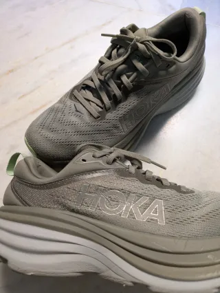 Hoka Zapatillas Runner Verde Caqui Talla 40 2/3