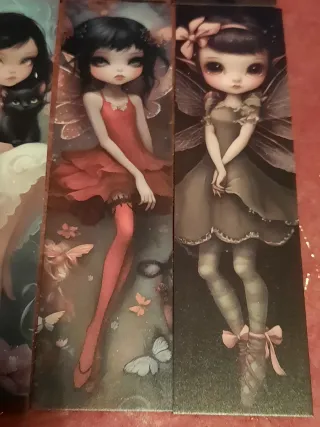 10 Marcadores de Livros Dupla Face