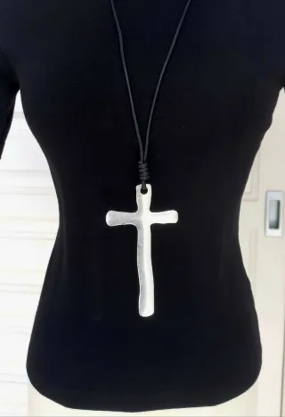 Colgante Cruz Nueva Unisex