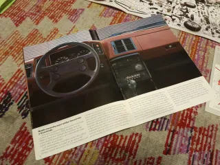 Folletos Volkswagen Scirocco.