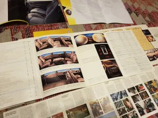 Folletos Volkswagen Scirocco.