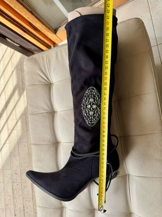 Stivale Alberto Venturini tacco elasticizzato