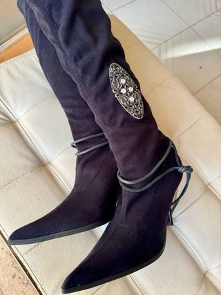 Stivale Alberto Venturini tacco elasticizzato