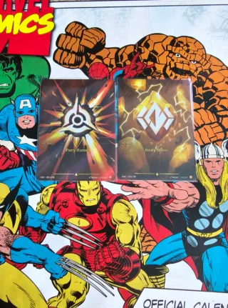 Runas Fury & Body foil Riftbound