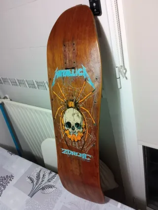 Tabla de Skate Zorlac Metallica Spider