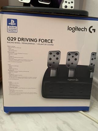 Volante Logitech G29 Driving Force PS5/PS4/PS3