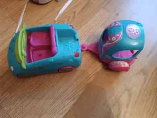 Coche y caravana Pinypon