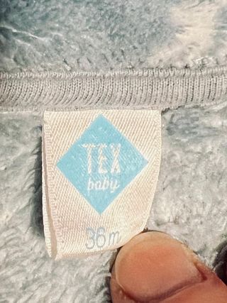 Conjunto di abbigliamento per bambini 3-4 anni: Accappatoio e pigiama