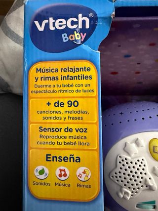 Proyector Vtech Baby Hippo Estrellitas