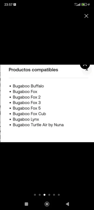 Adaptadores Bugaboo Maxi-Cosi