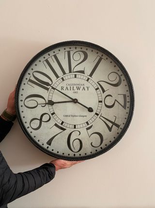 Reloj Pared Caledonian Railway 1862