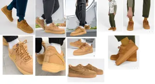 Nike Air Force 1 '07 WB Marrones