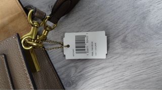 Borsa Coach Tabby Pelle Marrone Oro