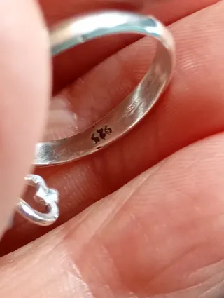 Anillo Plata Ley Malaquita Ajustable