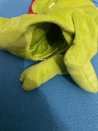 Fantoche Dinossauro Verde