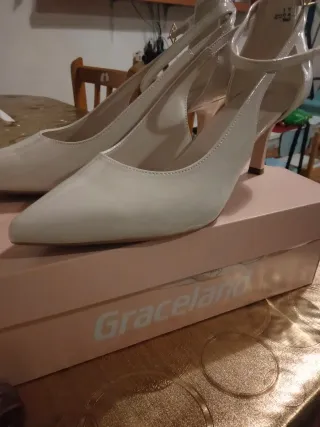 Zapatos de tacón Graceland beige
