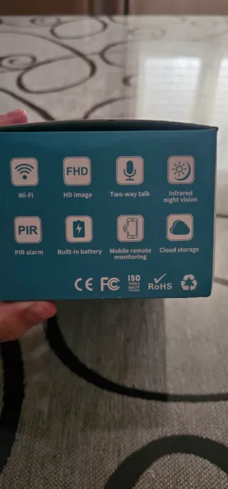 Cámara Vigilancia Wi-Fi FHD