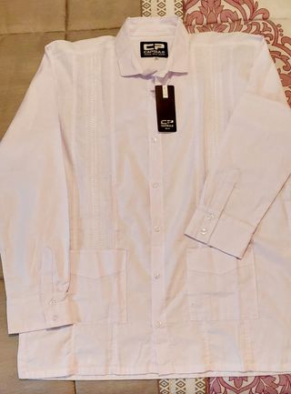 Camisa tipo Guayabera Colomb. CP XL   (75 € las 3)