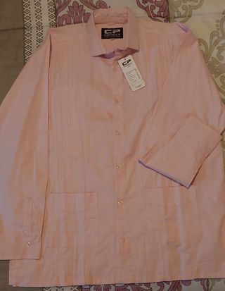 Camisa tipo Guayabera Colomb. CP XL   (75 € las 3)