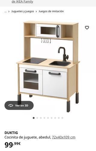 DUKTIG Cocinita de juguete IKEA