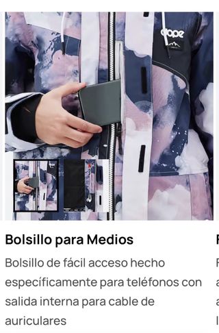 Chaqueta de Ski y Snowboard DOPE. Talla S