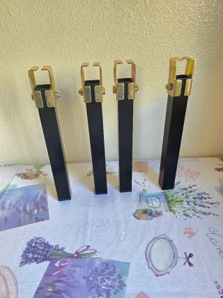 Patas somier y abrazaderas