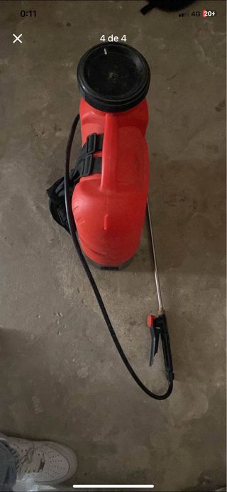 Pulverizador mochila Ausonia Batería Litio