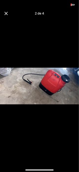 Pulverizador mochila Ausonia Batería Litio