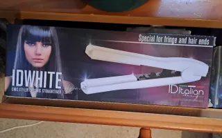 Mini plancha pelo IDWHITE cerámica