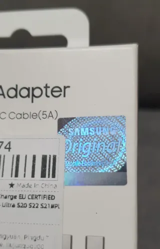 Caricabatterie Samsung 45W Nero Nuovo