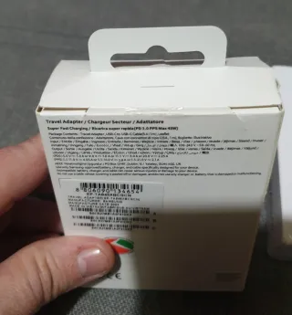 Caricabatterie Samsung 45W Nero Nuovo