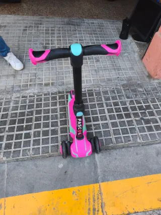 Patinete 3 Ruedas FASCAL Rosa Niña